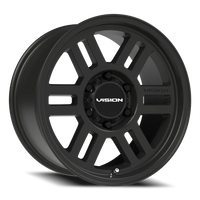 Vision 355 17x9 +18 6x139.7mm 106.2mm Satin Black
