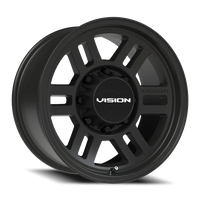 Vision 355 17x9 +12 8x170mm 125.2mm Satin Black