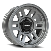 Vision 355 15x7.5 -12 5x114.3mm 83mm Satin Gray