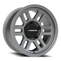 Vision 355 16x8 +0 5x139.7mm 110mm Satin Gray