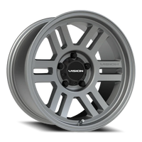 Vision 355 17x9 +20 5x127mm 78.1mm Satin Gray
