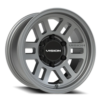 Vision 355 15x7.5 -12 6x139.7mm 110mm Satin Gray