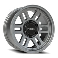 Vision 355 16x8 +0 6x139.7mm 110mm Satin Gray
