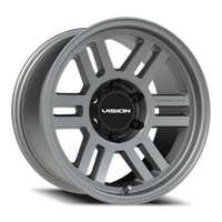 Vision 355 17x9 +20 6x135mm 87.1mm Satin Gray