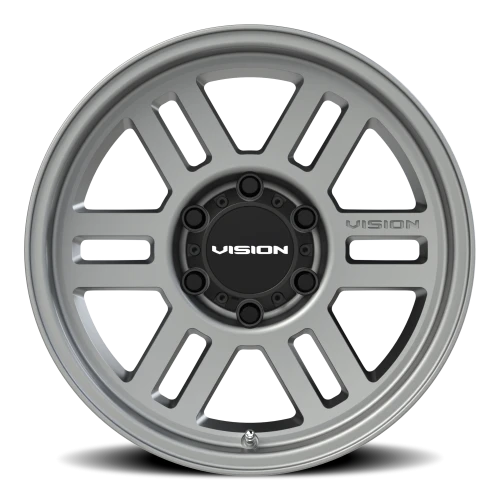 Vision 355 17x9 +18 6x139.7mm 106.2mm Satin Gray