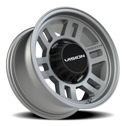 Vision 355 16x8 +0 8x165.1mm 125.2mm Satin Gray