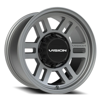 Vision 355 17x9 +12 8x170mm 125.2mm Satin Gray