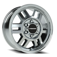 Vision 355 16x6.5 +38 6x130mm 84mm Chrome