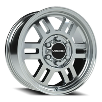 Vision 355 17x7.5 +45 6x130mm 84mm Chrome