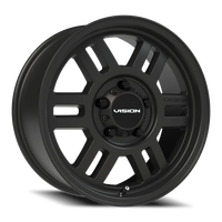 Vision 355 17x7.5 +45 5x130mm 78.3mm Satin Black