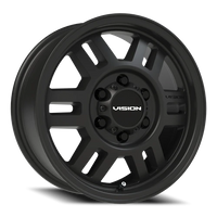 Vision 355 16x6.5 +45 6x130mm 84mm Satin Black