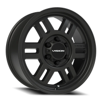 Vision 355 17x7.5 +45 6x130mm 84mm Satin Black