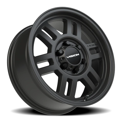 Vision 355 17x7.5 +45 6x130mm 84mm Satin Black
