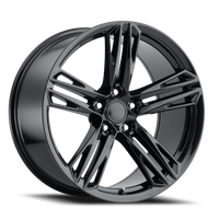 Factory Reproductions FR 35F 20x9" 5x120mm 66.9mm CB +27mm Satin Black
