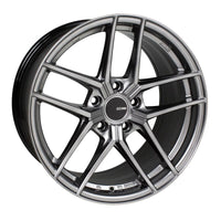 Enkei TY5 19x8.5 5x114.3 35mm Offset 72.6mm Bore Hyper Silver Wheel-Wheels - Cast-Enkei-