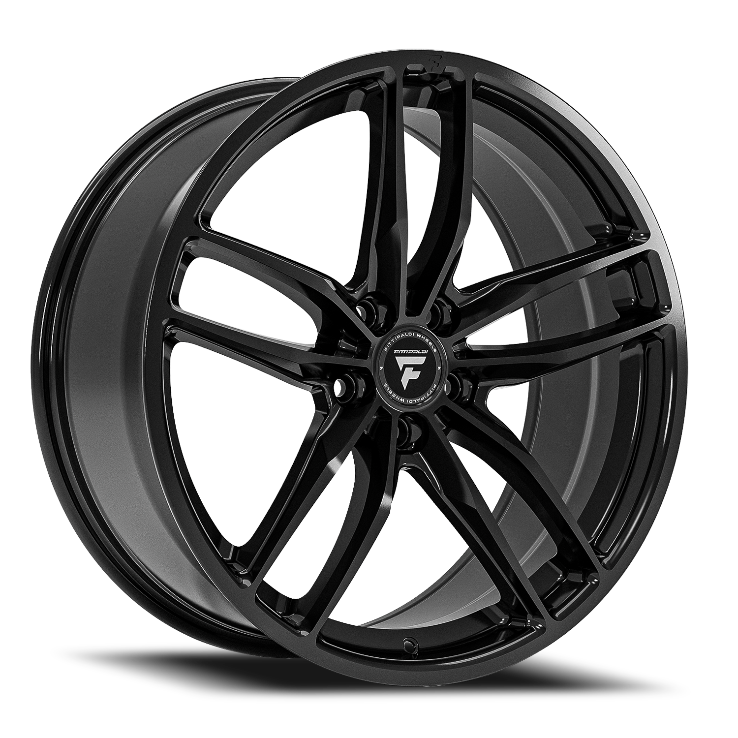 Fittipaldi Street 361 B 20x8.5 +38 5x114.3mm 73.1mm Gloss Black