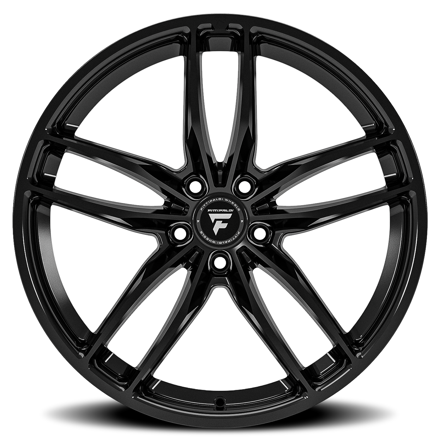 Fittipaldi Street 361 18x8" 5x112mm 66.6mm CB +25mm Gloss Black