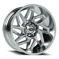 Vision 361 20x10 -25 5x139.7mm 108mm Chrome