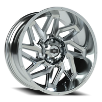 Vision 361 20x10 -25 6x139.7mm 106.2mm Chrome