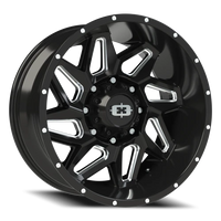 Vision 361 20x9 +12 8x170mm 125.2mm Gloss Black Milled Spokes