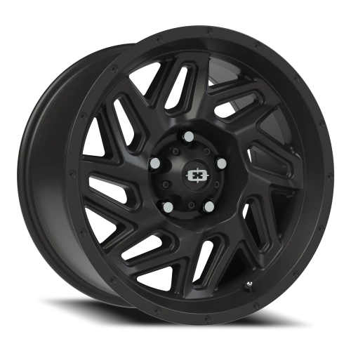 Vision 361 17x9 +12 5x127mm 78.1mm Satin Black