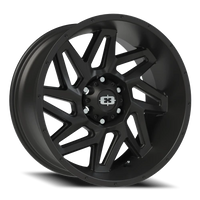 Vision 361 20x10 -25 6x139.7mm 106.2mm Satin Black