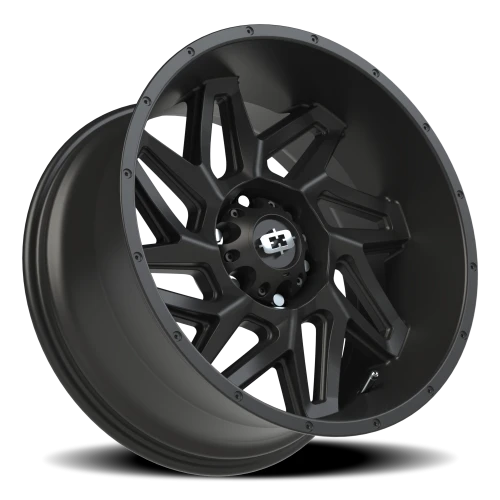Vision 361 20x10 -25 6x139.7mm 106.2mm Satin Black