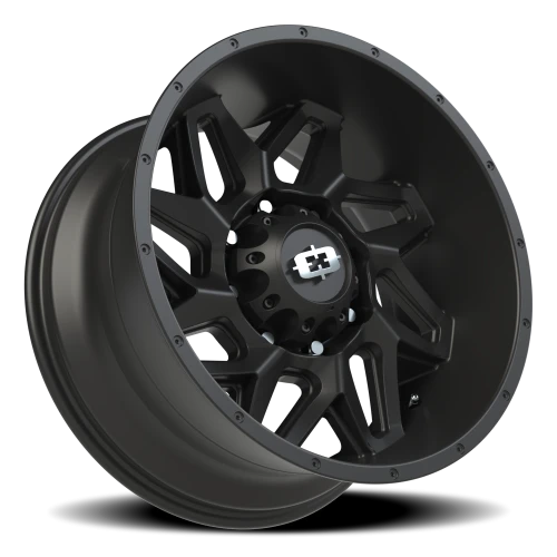 Vision 361 20x9 +12 8x165.1mm 125.2mm Satin Black