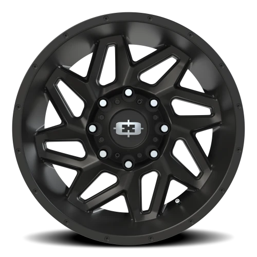 Vision 361 20x9 +12 8x165.1mm 125.2mm Satin Black