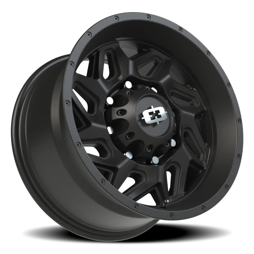 Vision 361 17x9 +12 8x165.1mm 125.2mm Satin Black