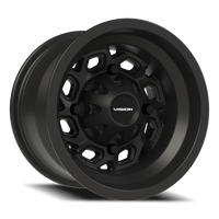 Vision 361 12x8 -10 4x110mm 86mm Matte Black