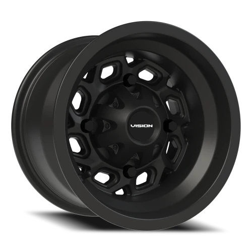 Vision 361 12x8 -10 4x110mm 86mm Matte Black