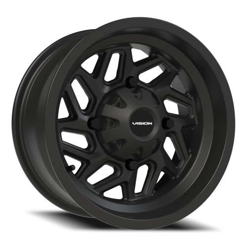 Vision 361 14x7 +3 4x136mm 110.5mm Matte Black