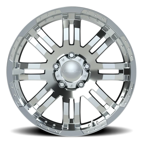 Vision 375 20x9 +18 5x139.7mm 108mm Chrome