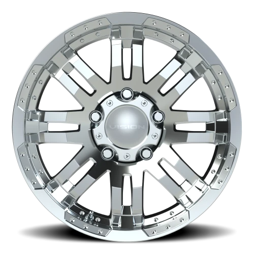 Vision 375 17x8.5 +18 5x139.7mm 108mm Chrome