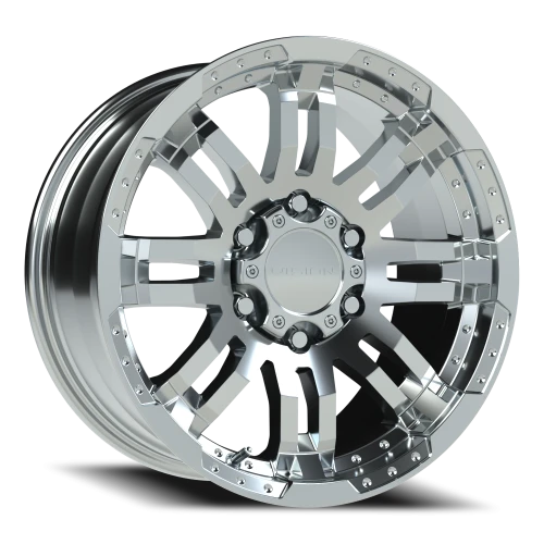 Vision 375 17x8.5 +25 6x135mm 87.1mm Chrome