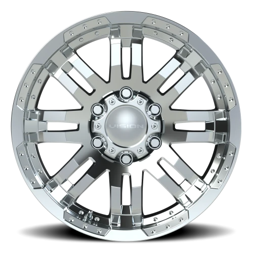 Vision 375 17x8.5 +25 6x135mm 87.1mm Chrome