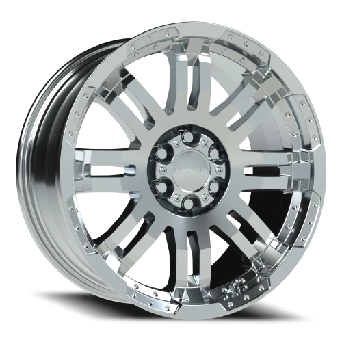 Vision 375 18x8.5 +18 6x114.3mm 73mm Chrome