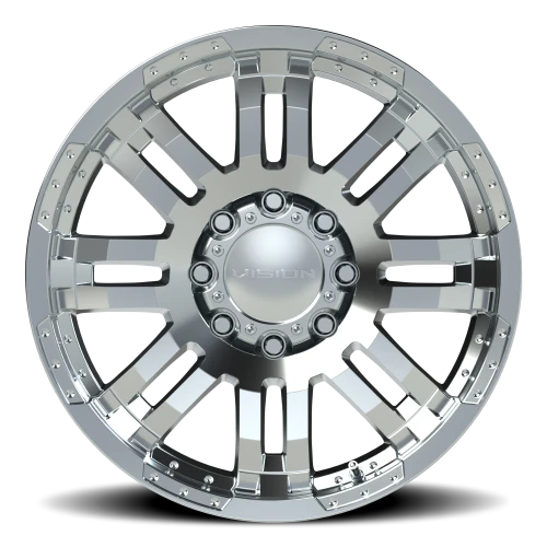 Vision 375 20x9 +18 8x165.1mm 125.2mm Chrome
