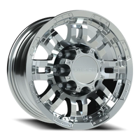 Vision 375 16x8 +0 8x165.1mm 126mm Chrome