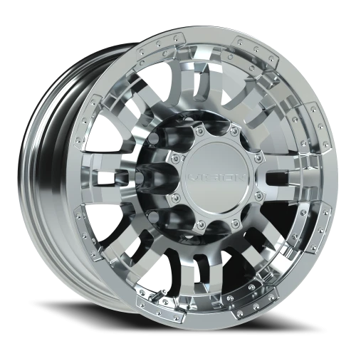 Vision 375 16x8 +0 8x165.1mm 126mm Chrome