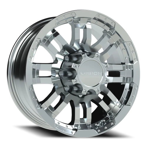 Vision 375 18x8.5 +18 8x170mm 125.2mm Chrome