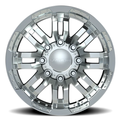 Vision 375 18x8.5 +18 8x170mm 125.2mm Chrome