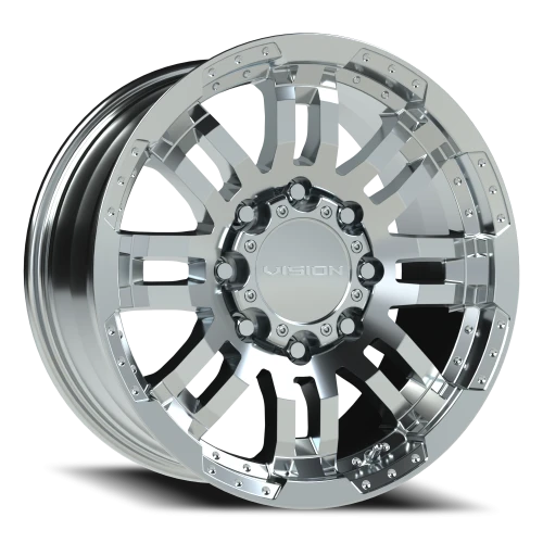 Vision 375 18x8.5 +18 8x165.1mm 125.2mm Chrome