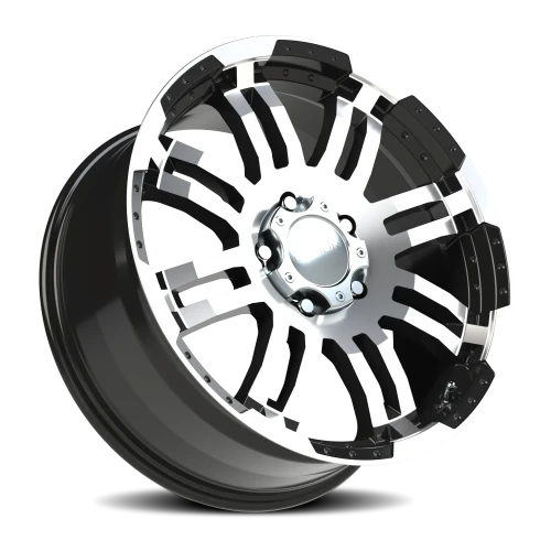 Vision 375 20x9 +35 5x150mm 110.2mm Gloss Black Machined Face