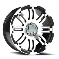 Vision 375 20x9 +10 5x127mm 78.1mm Gloss Black Machined Face