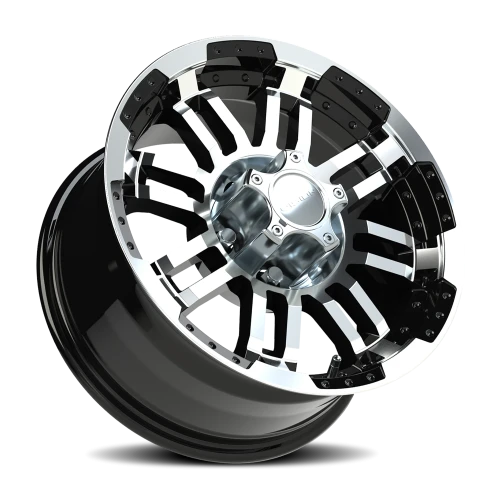 Vision 375 16x8 +0 5x114.3mm 83mm Gloss Black Machined Face