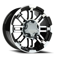 Vision 375 16x8 +0 5x139.7mm 110mm Gloss Black Machined Face