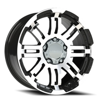 Vision 375 18x8.5 +25 5x150mm 110.2mm Gloss Black Machined Face