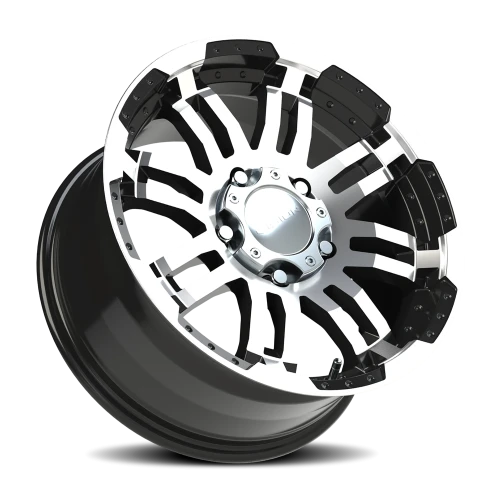 Vision 375 17x8.5 +18 5x135mm 87.1mm Gloss Black Machined Face